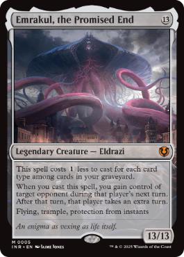 [005]【EN】約束された終末、エムラクール/Emrakul, the Promised End【INR】[M][無]