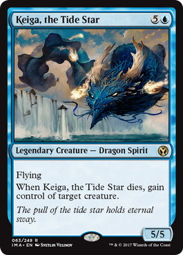[063]【EN】【FOIL】潮の星、京河/Keiga, the Tide Star【IMA】[R][青]