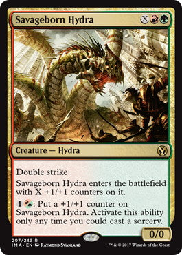 [198]【EN】【FOIL】野蛮生まれのハイドラ/Savageborn Hydra【IMA】[R][多色]