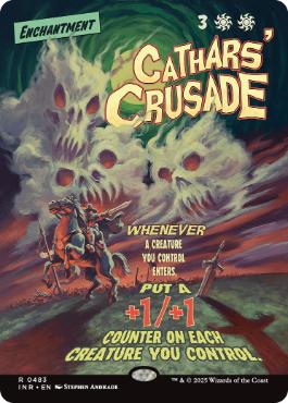[483]【EN】■ボーダーレス■聖戦士の進軍/Cathars' Crusade【INR】[R][白]