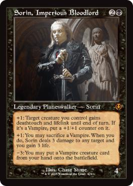 [476]【EN】■旧枠■傲慢な血王、ソリン/Sorin, Imperious Bloodlord【INR】[M][黒]