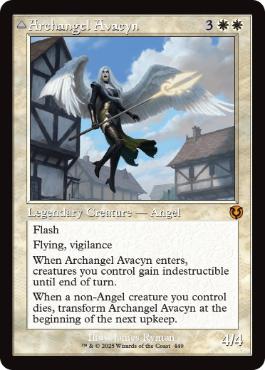 [449]【EN】【FOIL】■旧枠■大天使アヴァシン/Archangel Avacyn【INR】[M][白]