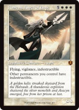 [477]【EN】【FOIL】■旧枠■希望の天使アヴァシン/Avacyn, Angel of Hope【INR】[M][白]
