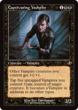 [374]【EN】【FOIL】■旧枠■蠱惑的な吸血鬼/Captivating Vampire【INR】[R][黒]