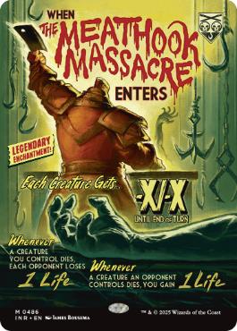 [486]【EN】【FOIL】■ボーダーレス■食肉鉤虐殺事件/The Meathook Massacre【INR】[M][黒]