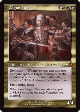 [428]【EN】【FOIL】■旧枠■エドガー・マルコフ/Edgar Markov【INR】[M][多色]