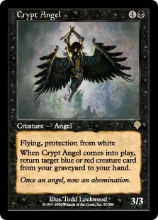 [097]【EN】墓所の天使/Crypt Angel【INV】[R][黒]
