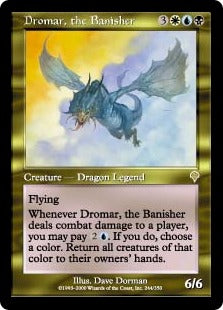 [244]【JP】追放するものドロマー/Dromar, the Banisher【INV】[R][多色]