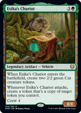 [169]【EN】エシカの戦車/Esika's Chariot【KHM】[R][緑]