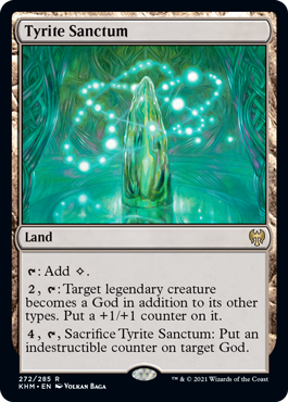 [272]【EN】【FOIL】タイライトの聖域/Tyrite Sanctum【KHM】[R][土地]