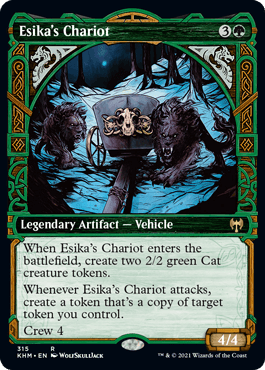 [315]【EN】■ショーケース■エシカの戦車/Esika's Chariot【KHM】[R][緑]