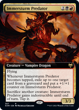 [367]【EN】■拡張アート■イマースタームの捕食者/Immersturm Predator【KHM】[R][多色]