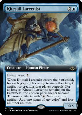 [364]【EN】■拡張アート■帆凧の窃盗犯/Kitesail Larcenist【LCI】[R][青]