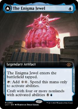 [362]【EN】■拡張アート■奇怪な宝石/The Enigma Jewel【LCI】[M][青]