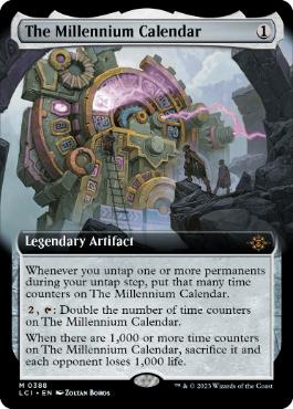 [388]【EN】■拡張アート■千年暦/The Millennium Calendar【LCI】[M][茶]