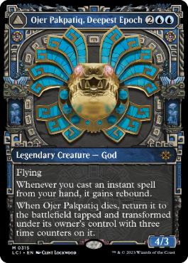 [315]【EN】【FOIL】■ショーケース■最深の紀元、オヘル・パクパテク/Ojer Pakpatiq, Deepest Epoch【LCI】[M][青]