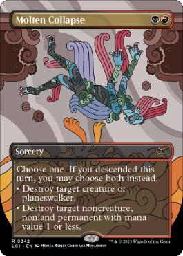 [342]【EN】【FOIL】■ボーダーレス■溶鉄の崩壊/Molten Collapse【LCI】[R][多色]