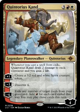 [238]【EN】【FOIL】クイントリウス・カンド/Quintorius Kand【LCI】[M][多色]