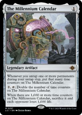 [257]【EN】【FOIL】千年暦/The Millennium Calendar【LCI】[M][茶]