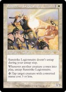 [022]【EN】陽光弾の軍団兵/Sunstrike Legionnaire【LGN】[R][白]