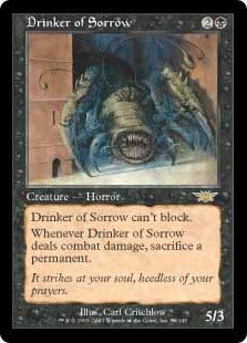 [066]【EN】悲しみを飲み込むもの/Drinker of Sorrow【LGN】[R][黒]