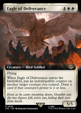 [829]【EN】■拡張アート■Eagle of Deliverance【LTR】[R][白]