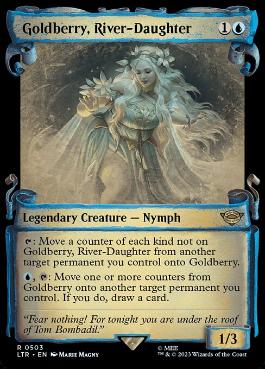 [503]【EN】■ショーケース■川の娘、ゴールドベリ/Goldberry, River-Daughter【LTR】[R][青]