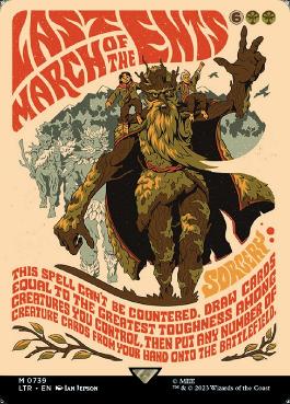 [739]【EN】■ボーダーレス■エント最後の進軍/Last March of the Ents【LTR】[M][緑]