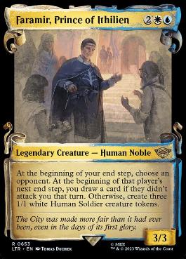 [653]【EN】■ショーケース■イシリアンの領主、ファラミア/Faramir, Prince of Ithilien【LTR】[R][多色]
