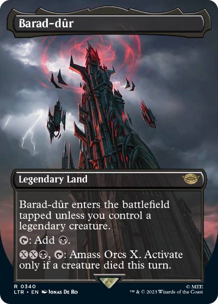 [340]【EN】■ボーダーレス■バラド＝ドゥール/Barad-dûr【LTR】[R][土地]