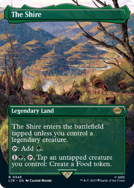 [345]【EN】■ボーダーレス■ホビット庄/The Shire【LTR】[R][土地]