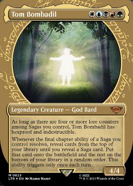 [823]【EN】【サージFOIL】■ショーケース■トム・ボンバディル/Tom Bombadil【LTR】[M][多色]