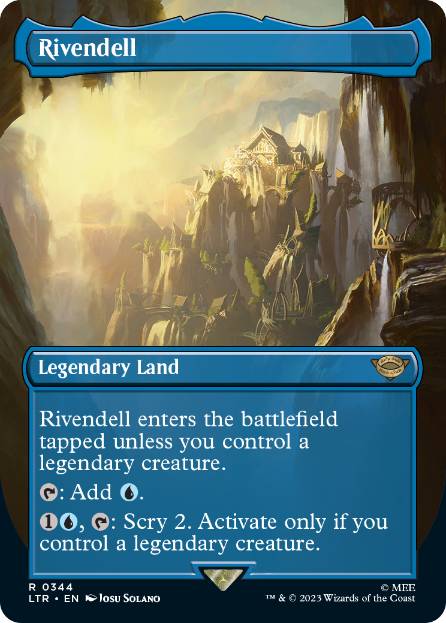 [344]【EN】【FOIL】■ボーダーレス■裂け谷/Rivendell【LTR】[R][土地]