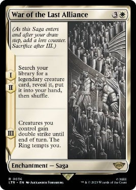 [036]【EN】最後の同盟の戦い/War of the Last Alliance【LTR】[R][白]
