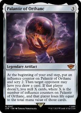 [247]【EN】オルサンクのパランティール/Palantír of Orthanc【LTR】[M][茶]