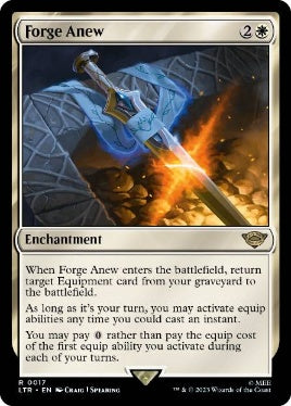[017]【EN】【FOIL】再鍛造/Forge Anew【LTR】[R][白]