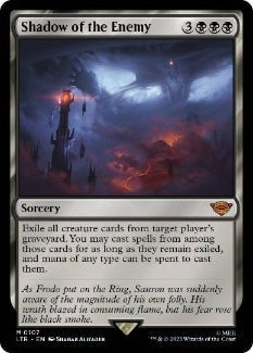 [107]【EN】【FOIL】敵の影/Shadow of the Enemy【LTR】[M][黒]