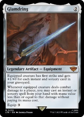 [239]【EN】【FOIL】グラムドリング/Glamdring【LTR】[M][茶]