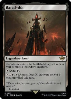 [253]【EN】【FOIL】バラド＝ドゥール/Barad-dûr【LTR】[R][土地]