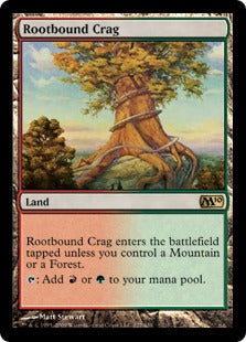 [227]【EN】根縛りの岩山/Rootbound Crag【M10】[R][土地]