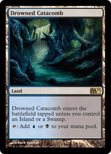 [224]【EN】水没した地下墓地/Drowned Catacomb【M11】[R][土地]