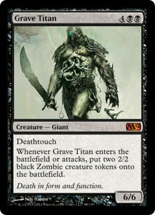 [098]【EN】墓所のタイタン/Grave Titan【M12】[M][黒]