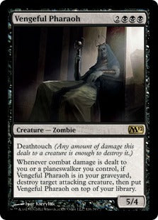 [116]【EN】復讐に燃えたファラオ/Vengeful Pharaoh【M12】[R][黒]