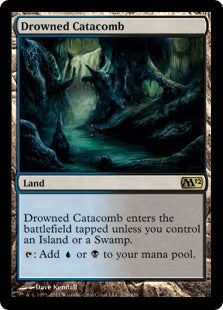 [226]【EN】水没した地下墓地/Drowned Catacomb【M12】[R][土地]