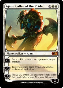 [002]【EN】群れの統率者アジャニ/Ajani, Caller of the Pride【M13】[M][白]