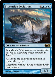 [070]【EN】嵐潮のリバイアサン/Stormtide Leviathan【M13】[R][青]