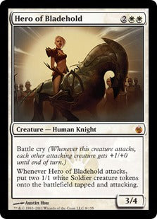 [008]【EN】刃砦の英雄/Hero of Bladehold【MBS】[M][白]