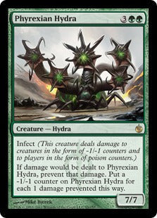 [085]【EN】ファイレクシアのハイドラ/Phyrexian Hydra【MBS】[R][緑]