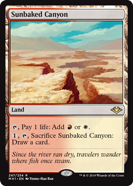 [247]【EN】灼陽大峡谷/Sunbaked Canyon【MH1】[R][土地]