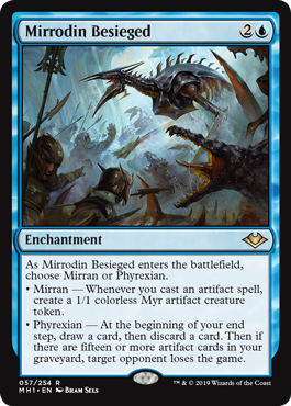 [057]【EN】【FOIL】ミラディン包囲戦/Mirrodin Besieged【MH1】[R][青]